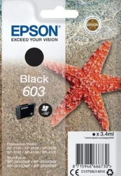 Ink-Jet Epson T03U 603 svart