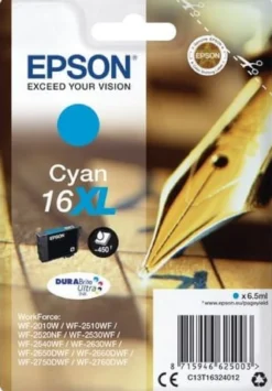 Ink-Jet Epson T1632 XL cyan