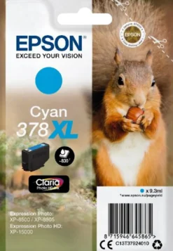Ink-Jet Epson T378 XL cyan