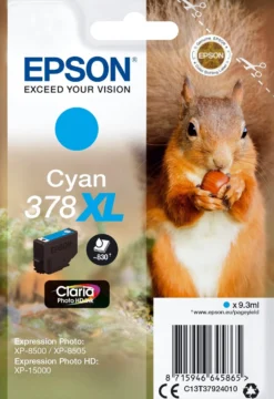 Ink-Jet Epson T378 XL cyan