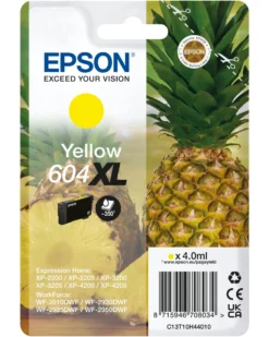 Ink-Jet Epson T604XL gul