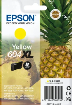 Ink-Jet Epson T604XL gul