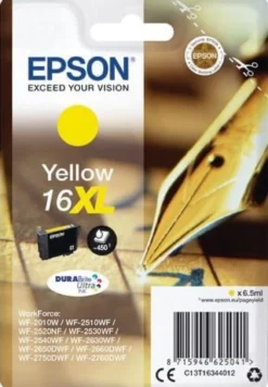 Ink-Jet Epson T1634 XL gul