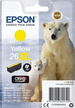 Ink-Jet Epson T2634XL gul