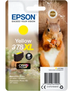 Ink-Jet Epson T378 XL gul