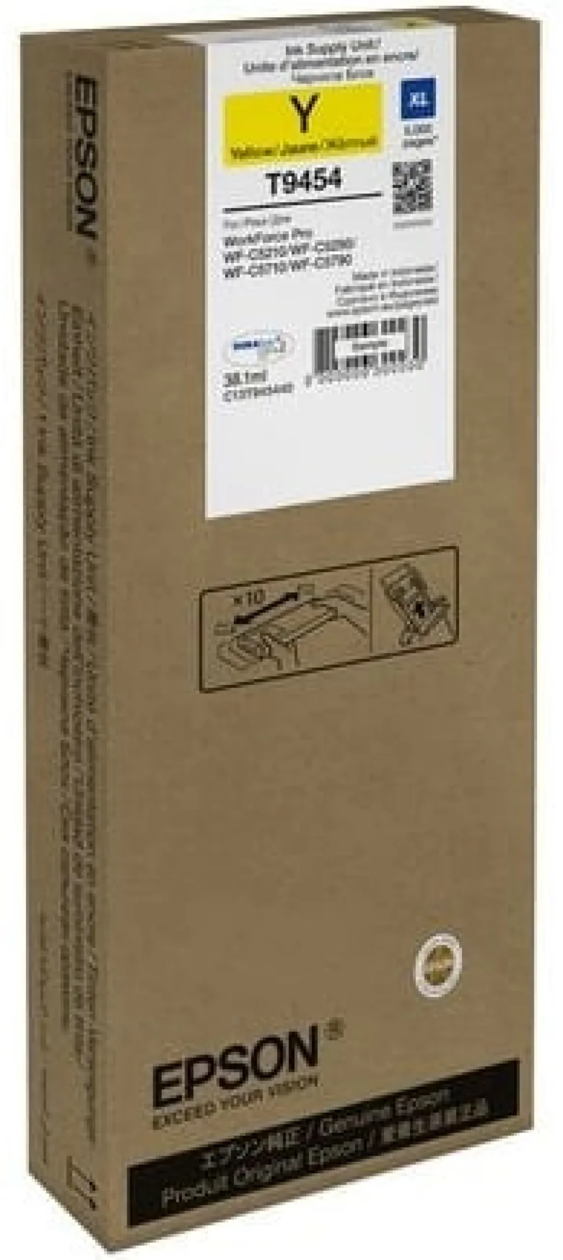 Ink-Jet Epson T9454 XL gul