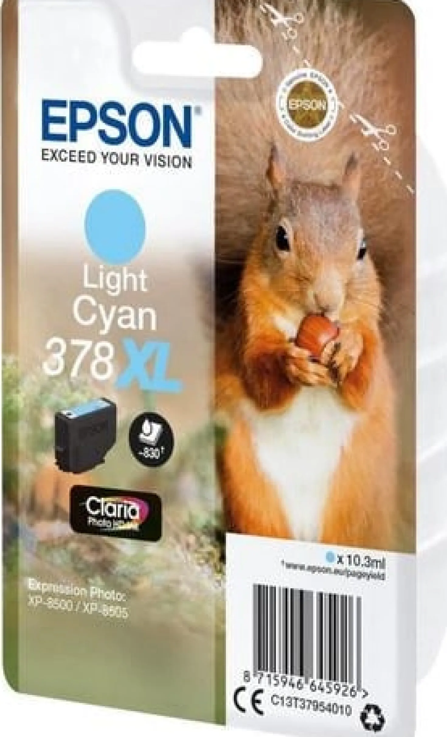 Ink-Jet Epson T378XL light cyan