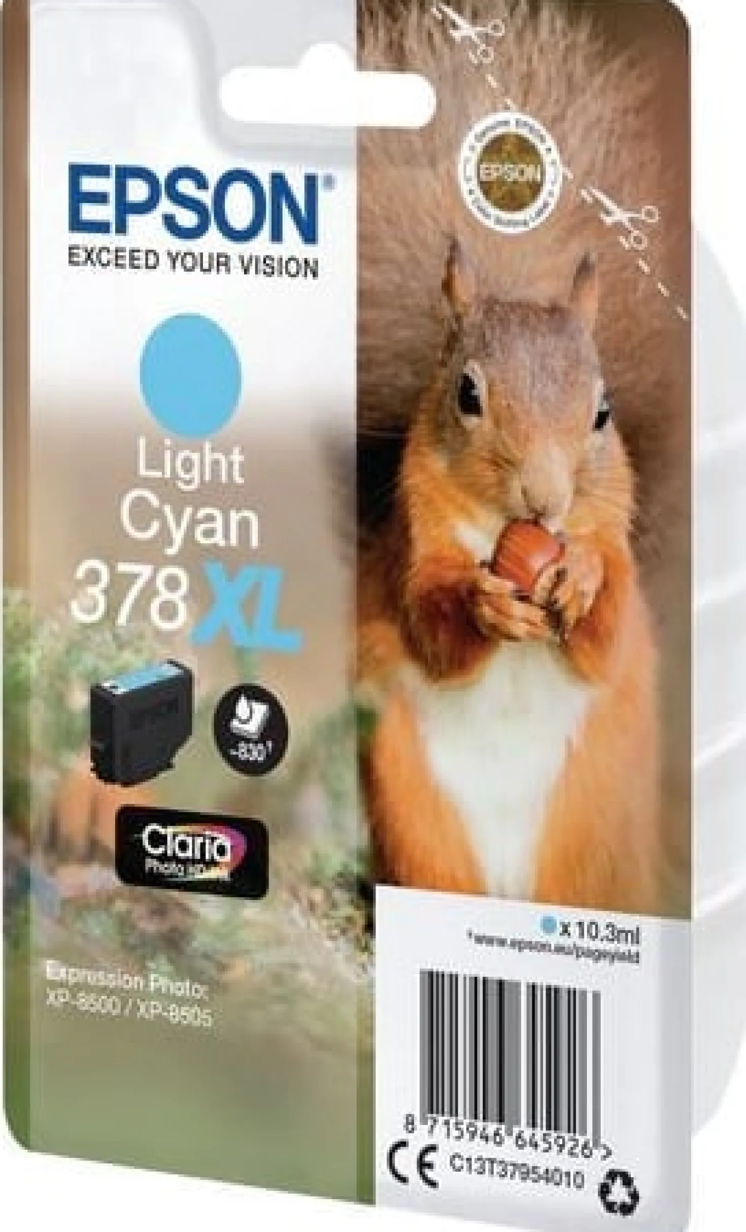 Ink-Jet Epson T378XL light cyan