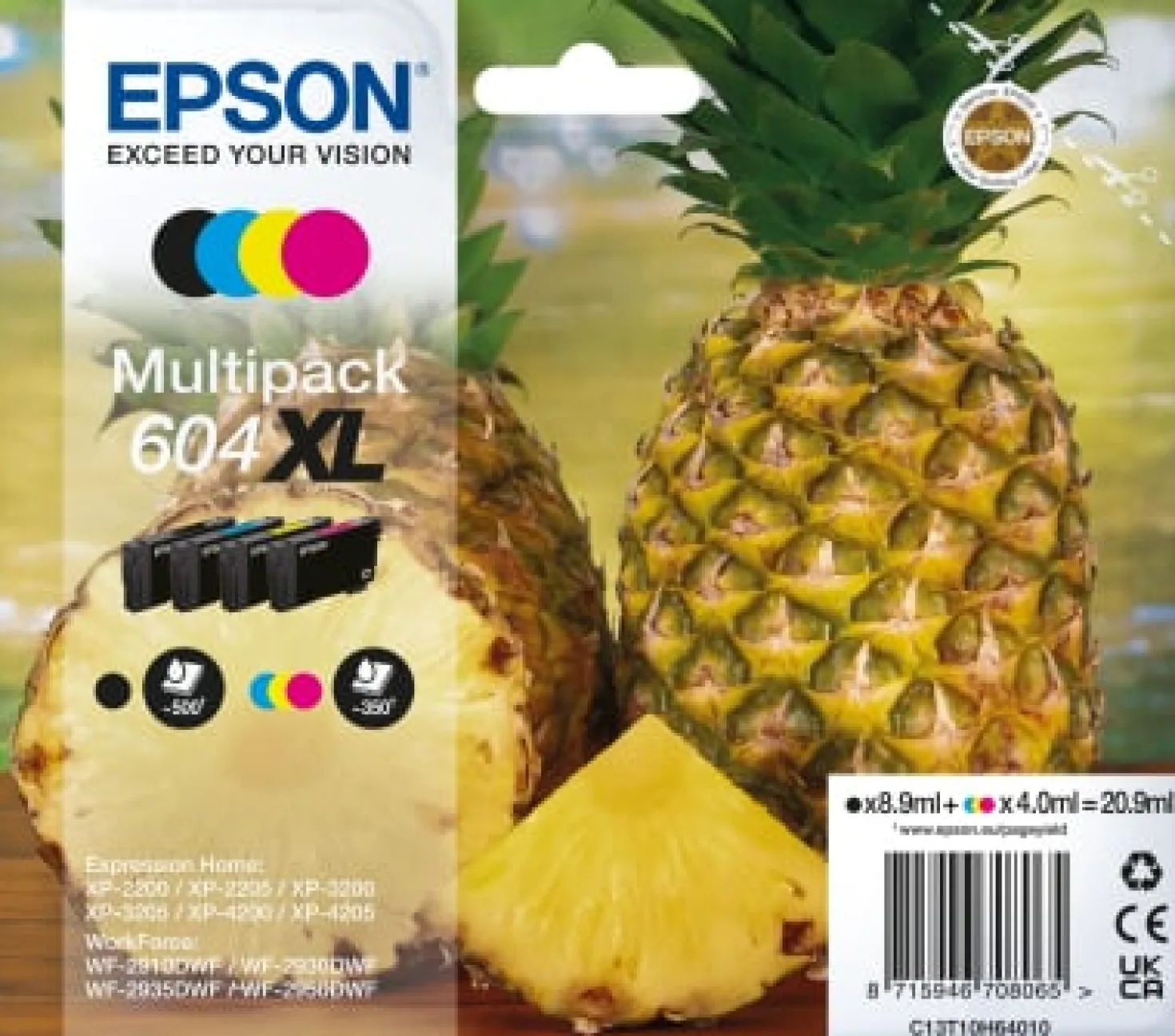 Ink-Jet Epson T604XL Multipack 4-färg