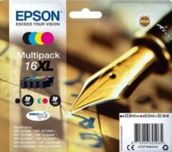 Ink-Jet Epson T1636 XL Multipack 4-färg