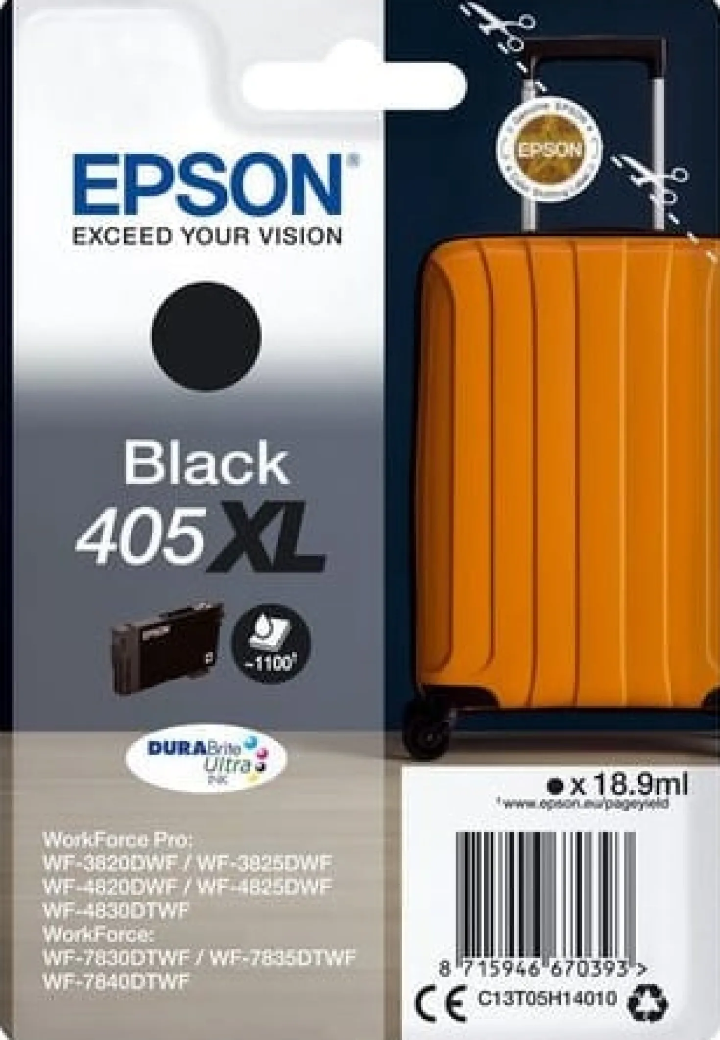 Ink-Jet Epson T405 XL svart