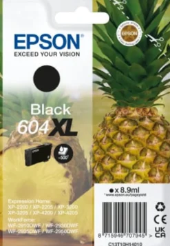 Ink-Jet Epson T604XL svart
