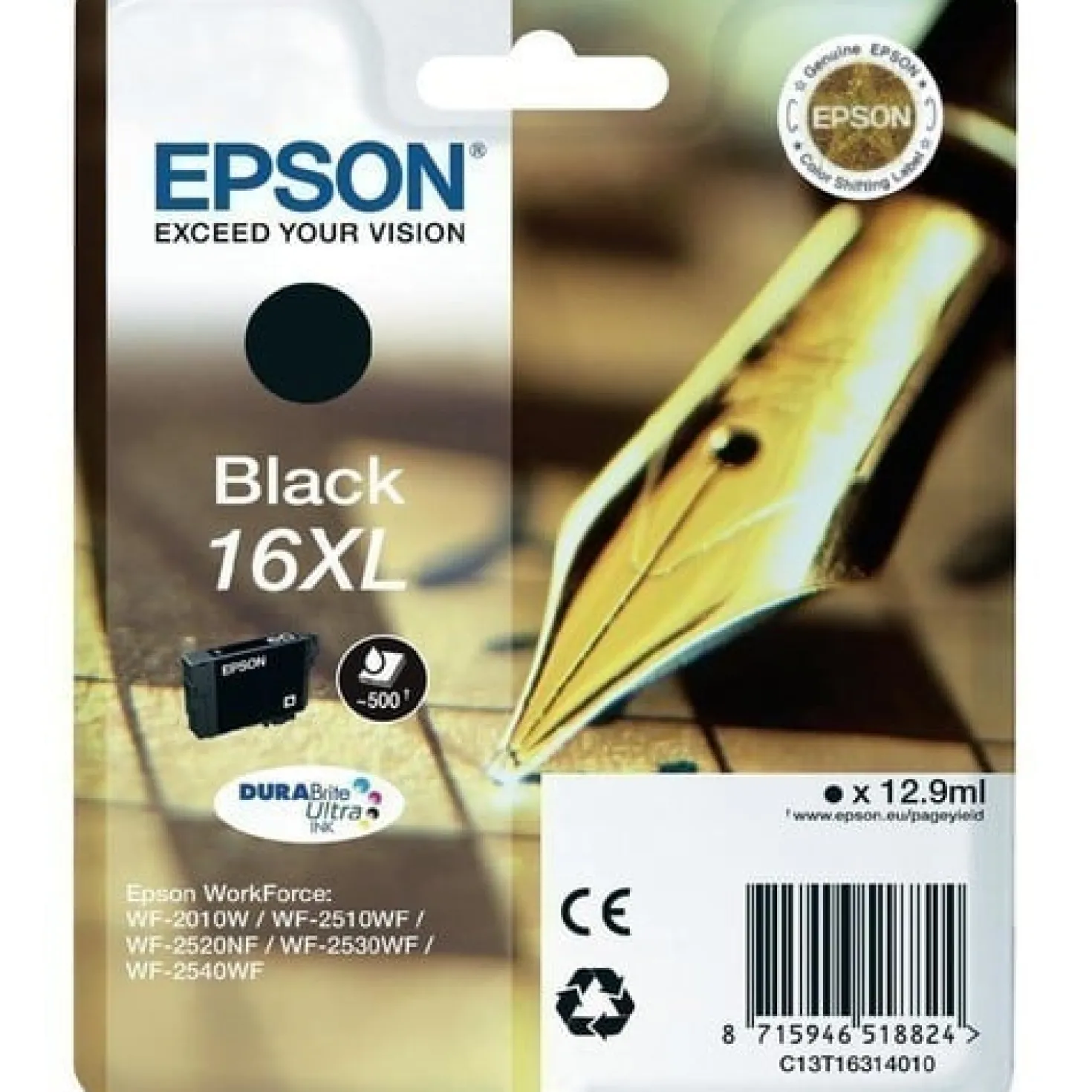 Ink-Jet Epson T1631 XL svart