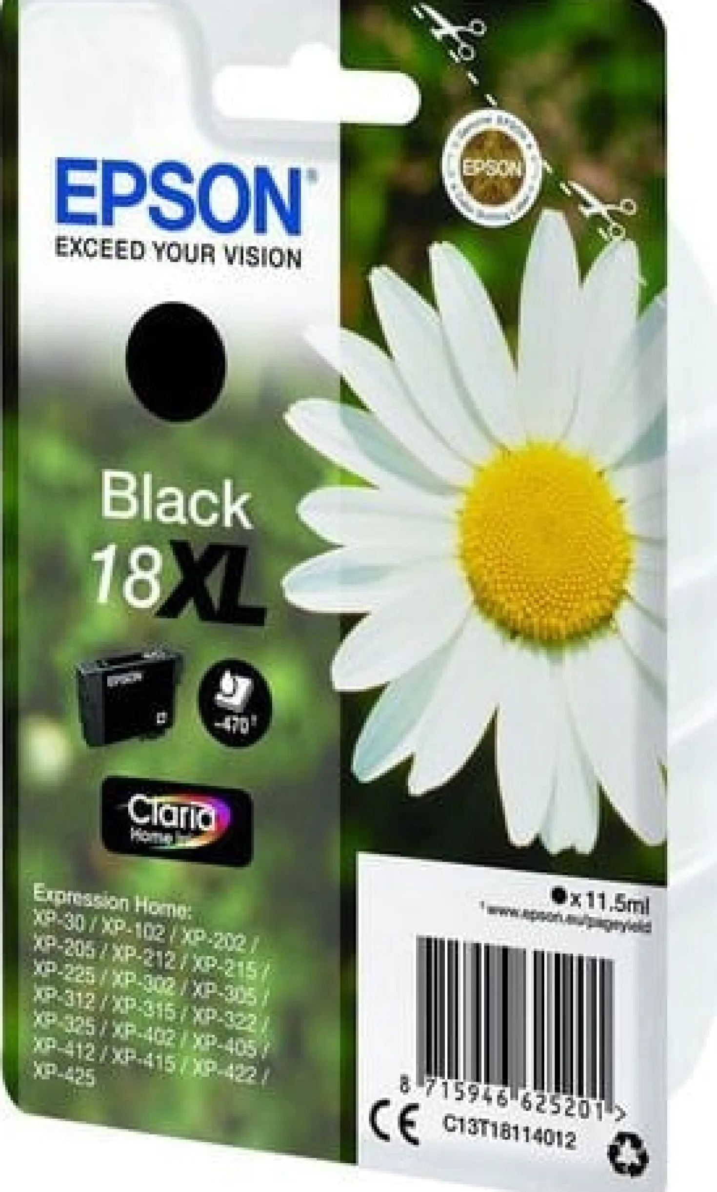Ink-Jet Epson T1811 XL svart