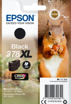 Ink-Jet Epson T378XL svart