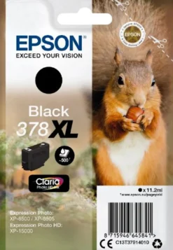 Ink-Jet Epson T378XL svart