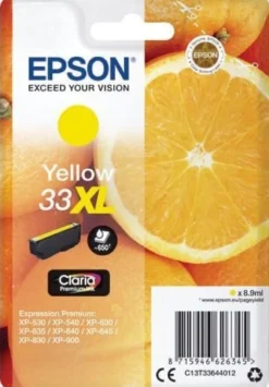 Ink-Jet Epson 33XL gul