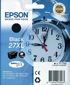 Ink-Jet Epson 27XL svart