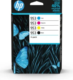 Ink-Jet HP 953 cyan/magenta/gul/svart Valuepack