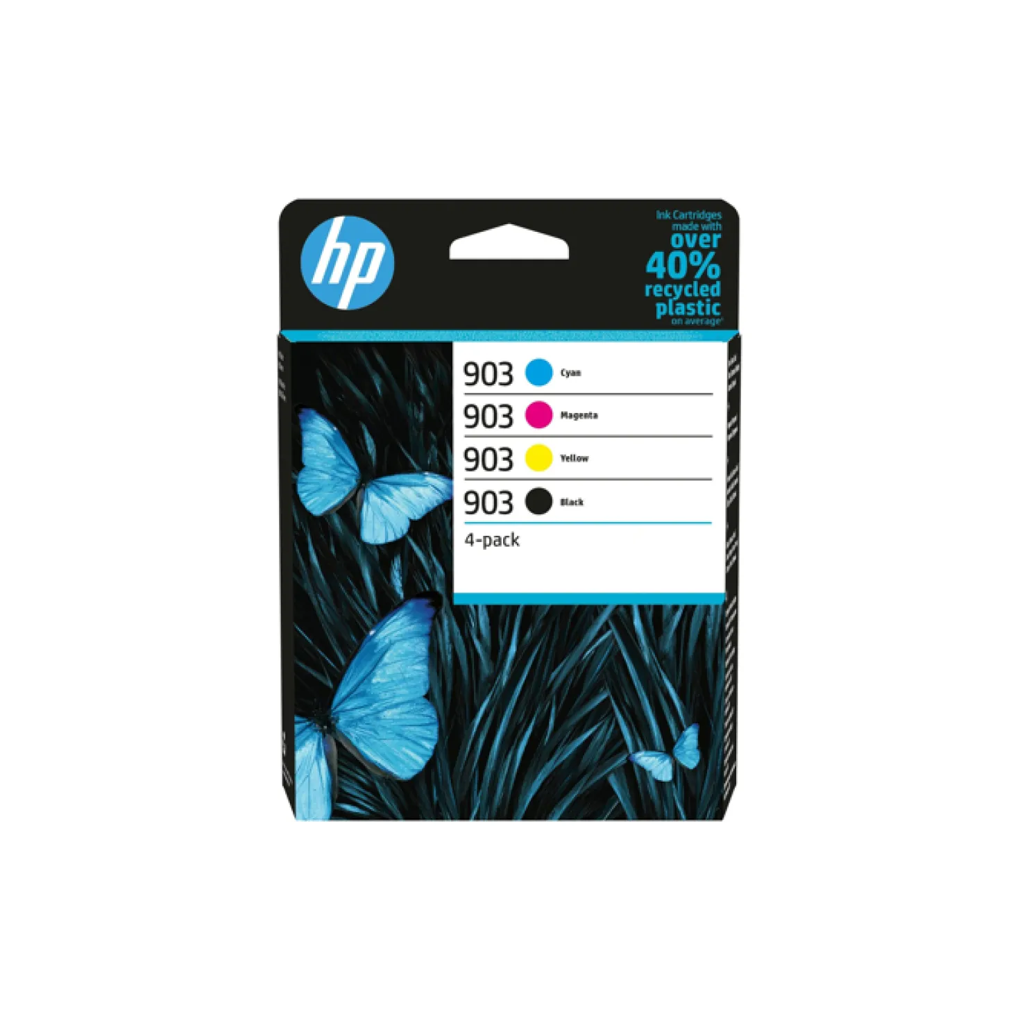 Ink-Jet HP 903 cyan/magenta/gul/svart Valuepack