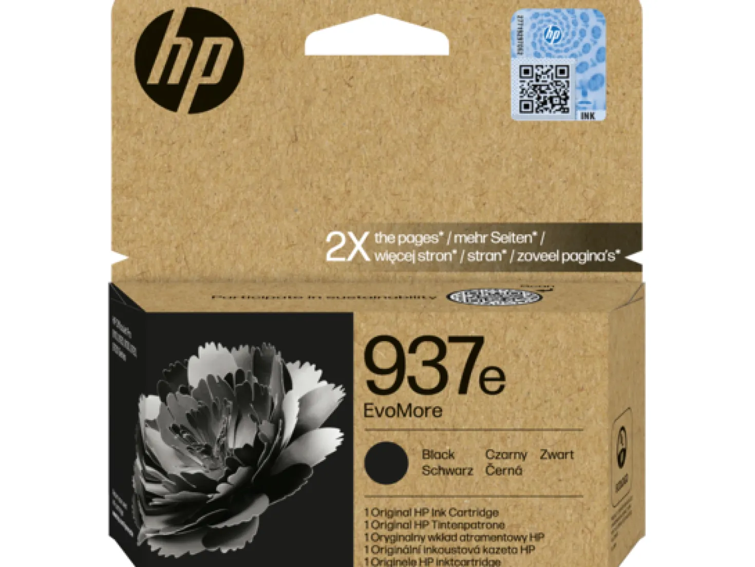 Ink-jet HP 937e EvoMore svart