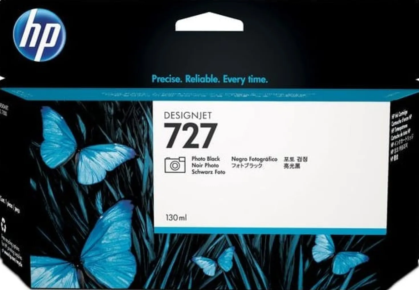 Ink-Jet HP No 727 photo svart 130ml