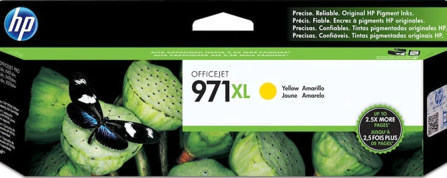 Ink-Jet HP No 971XL CN628AE gul