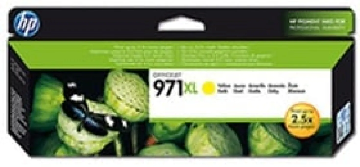 Ink-Jet HP No 971XL CN628AE gul
