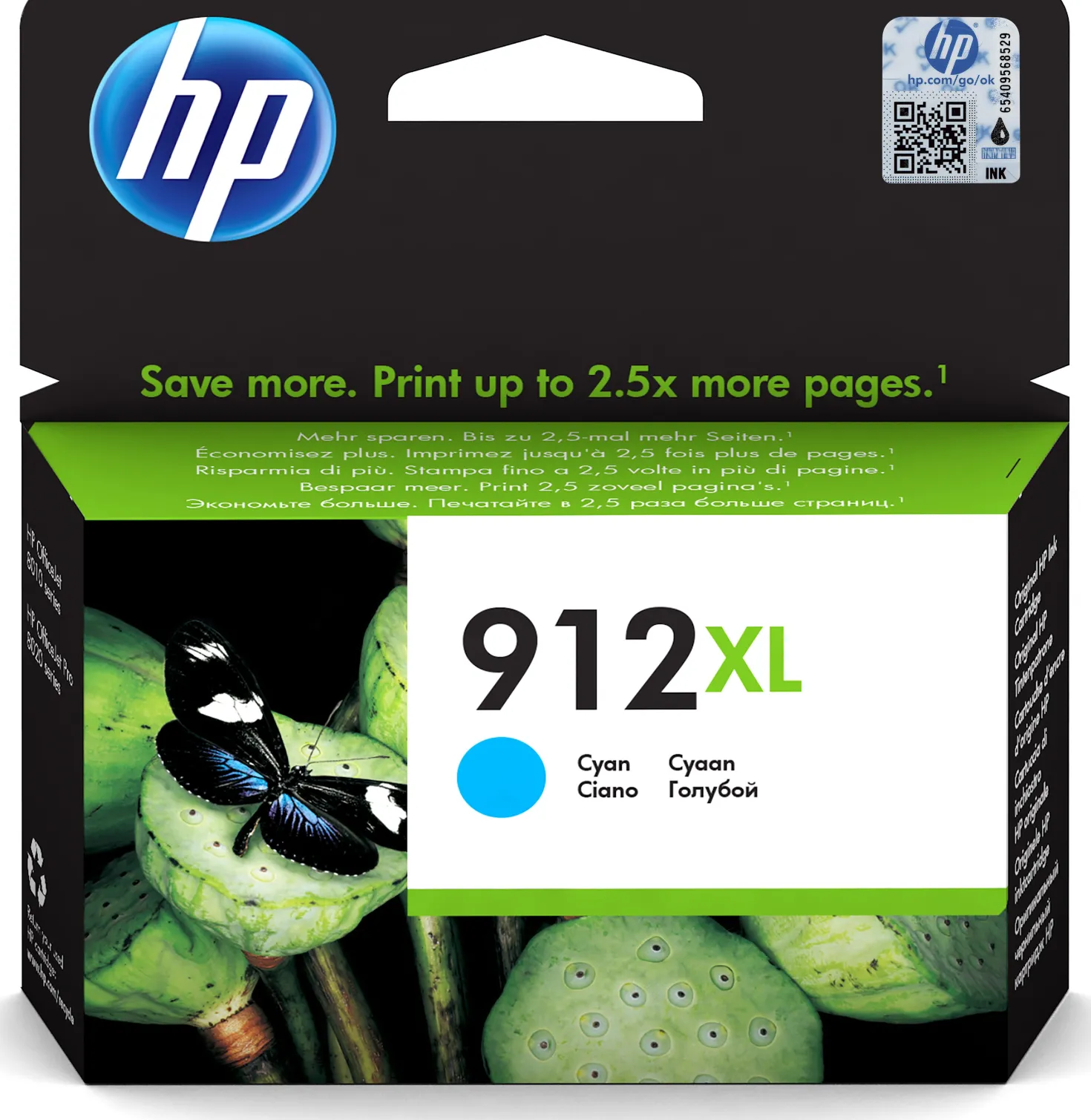 Ink-Jet HP No 912 XL cyan