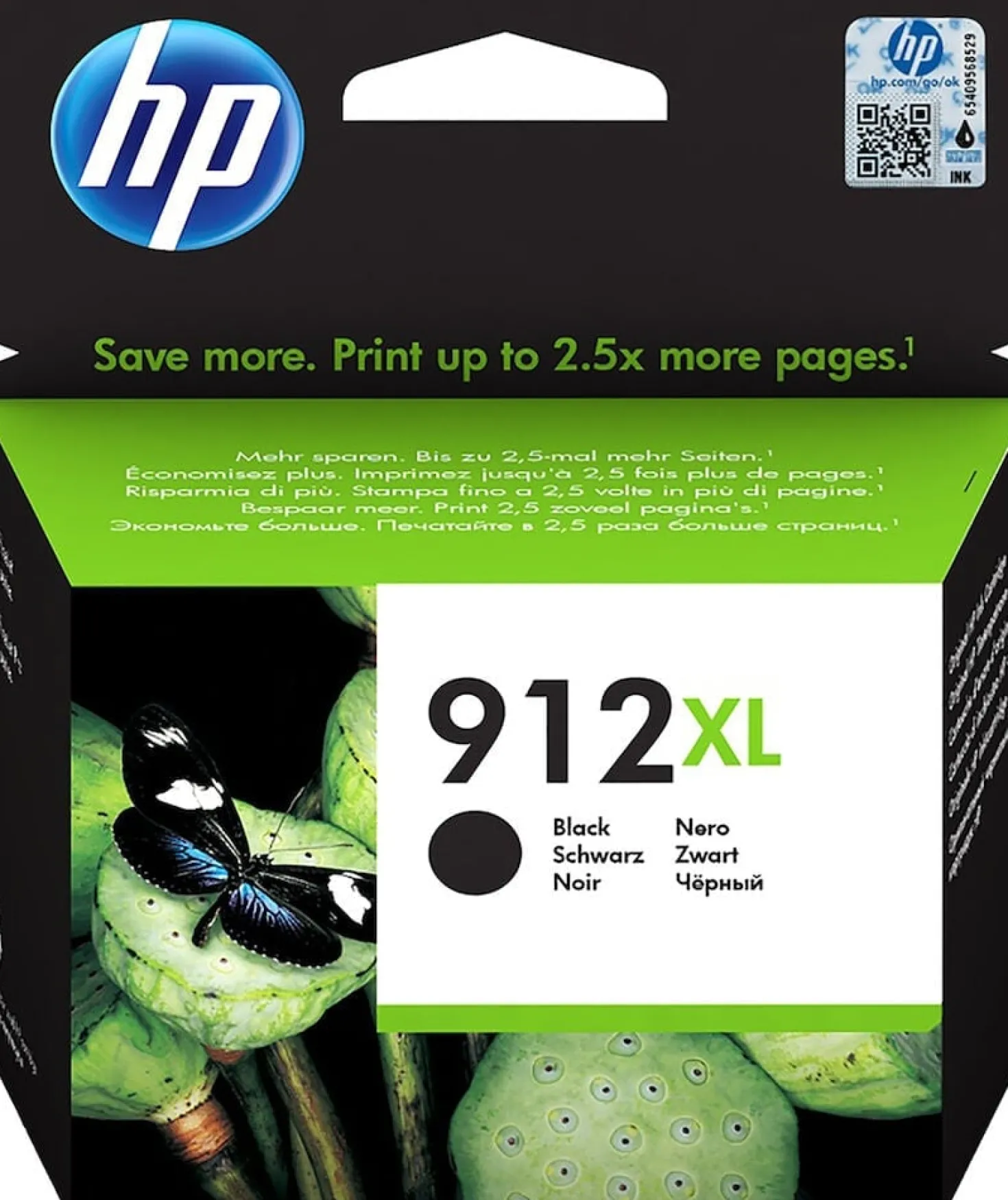 Ink-Jet HP No 912 XL svart