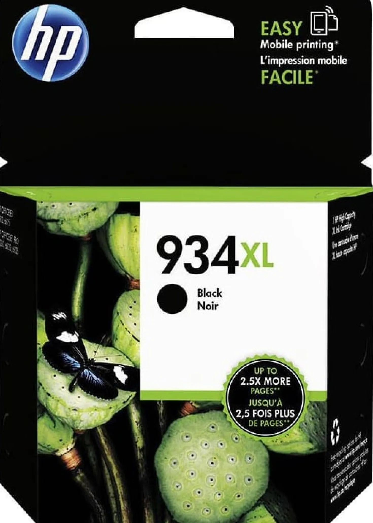Ink-Jet HP No 934 XL svart