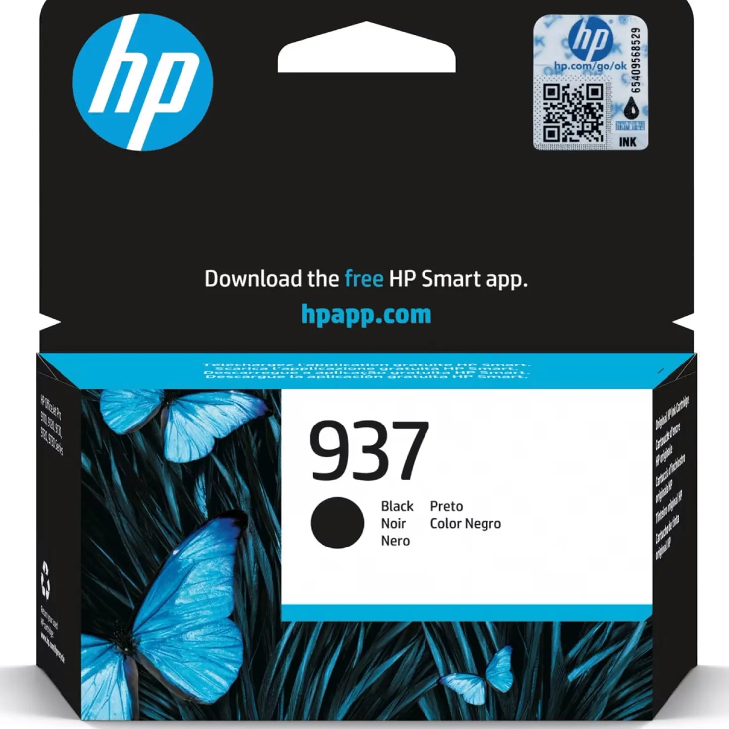 Ink-jet HP 937 svart