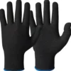 Innerhandske Granberg Bomull Lycra, vinyl/PVC-prickar, svart