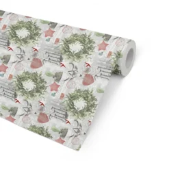 Julpapper Candlelight, 57 cm x 154 m, 7 kg