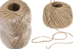 Jutesnöre Naturfärgad, 50m, 2-pack