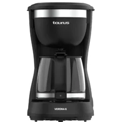 Kaffebryggare TAURUS Verona 6, svart, 600W, 6 koppar