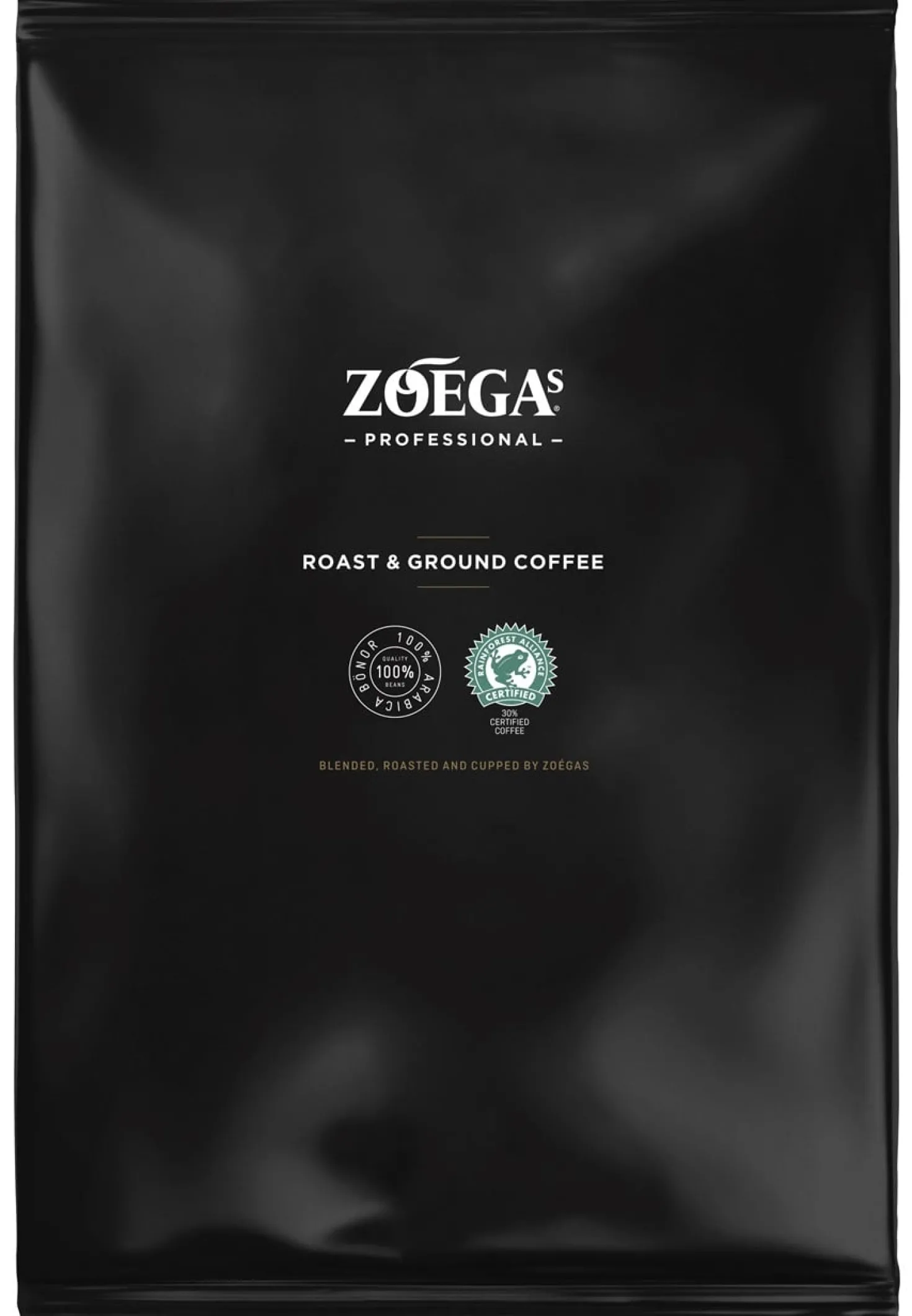 Kaffe Zogas Mollbergs Blandning Automatmalet, mörkrost, 6x1000g