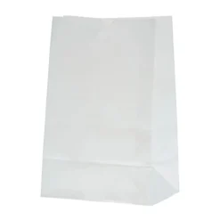 Kanisterpåse Kraftpapper Vit, 12x7x20 cm, 1000 st