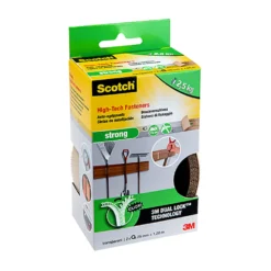 Kardborrband Scotch Strong Dual Lock, 25mm x 1,2m, transparent