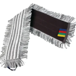 Kardborrmopp Activa Effect Klippt Plus, mikrofiber, 30 cm, grå