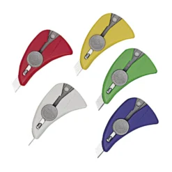 Kartongkniv NT-Cutter Quick Knife Q-100P, sorterade färger