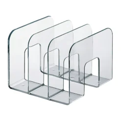 Katalogställ Durable Trend, transparent, 3 fack, väggmonterbar