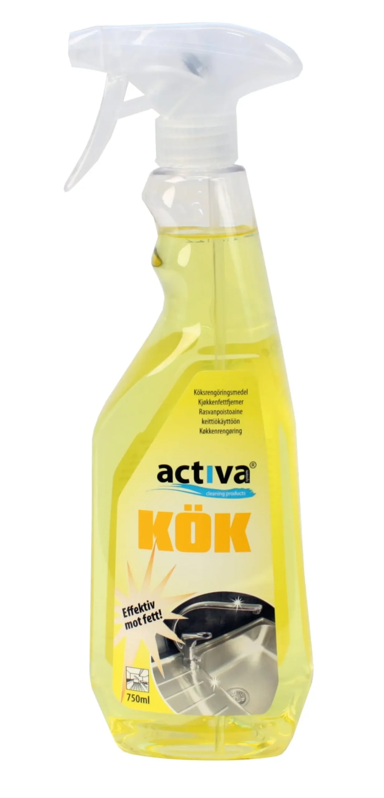 Köksspray Activa Kök Allrent fettlösande, 750 ml