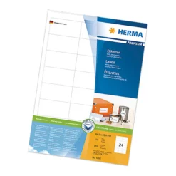 Klisteretiketter Herma Premium 105 x 57 mm, vit, 1000 st