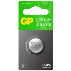 Knappcellsbatteri GP Litium CR2016, 3V, 90 mAh