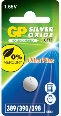 Knappcellsbatteri GP Ultra Plus SR54, silveroxid, 1,55V