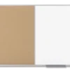 Kombinationstavla Nobo Classic Whiteboard och Kork, 120x90 cm