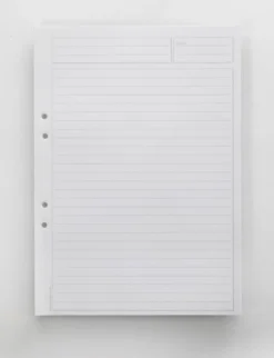 Konferensblock Bantex A4 linjerat, 10 blad, triohålat