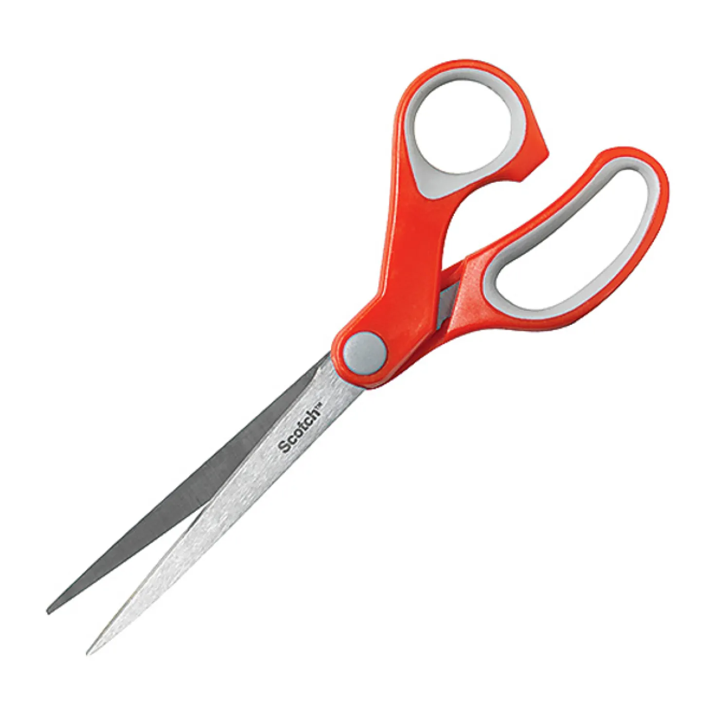 Kontorssax Scotch Comfort, rostfritt stål, 18 cm, röd