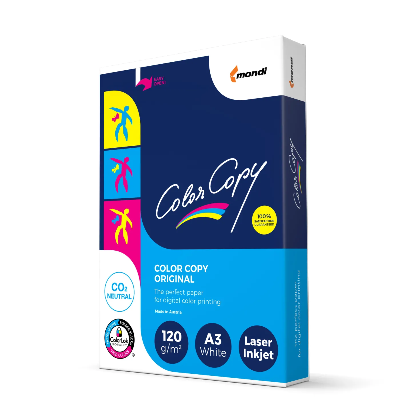 Kopieringspapper Color Copy A3 120g, vit, 250 ark